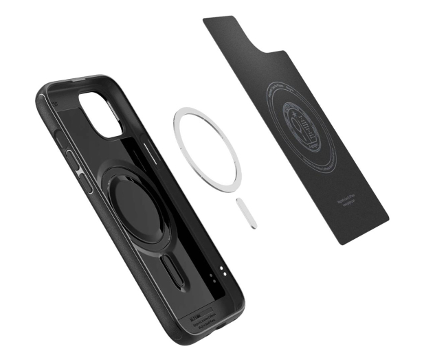 SPIGEN Mag Armor Magsafe do iPhone 15 matte black ACS06815 - 1178878 - zdjęcie 2